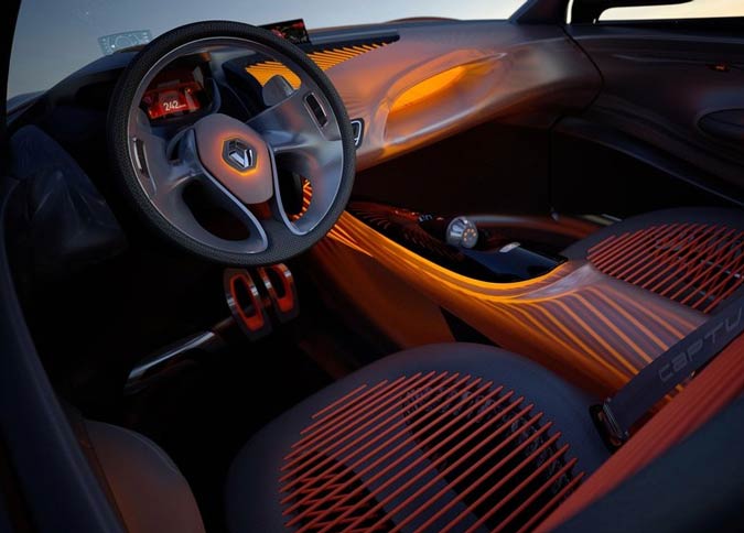 interior renault captur