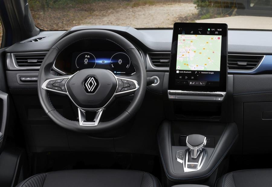 renault captur 2025 interior painel