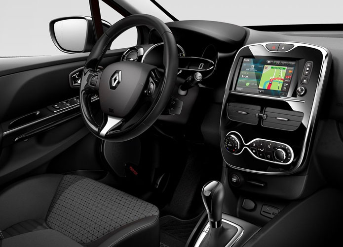 novo renault clio 2013 interior