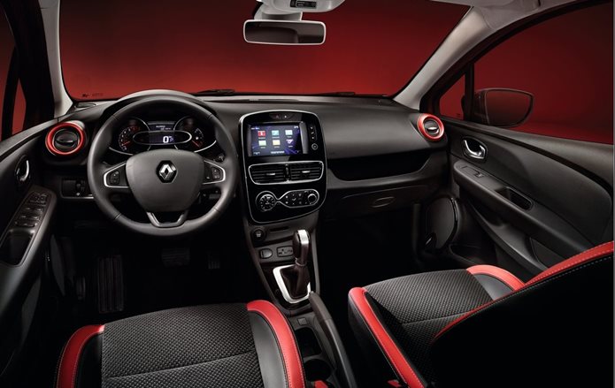 interior renault clio 2017