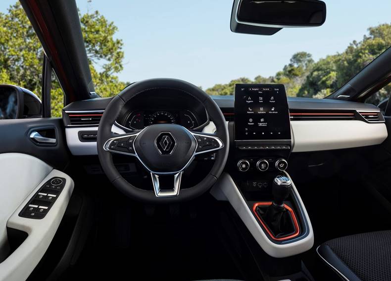 renault clio 2020 interior painel