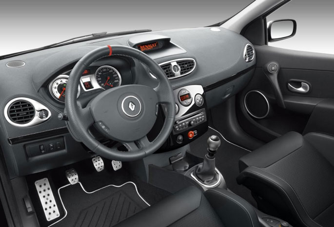 renault clio rs ange demon interior