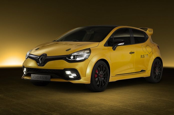 novo renault clio rs16