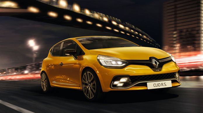 novo renault clio rs 2017