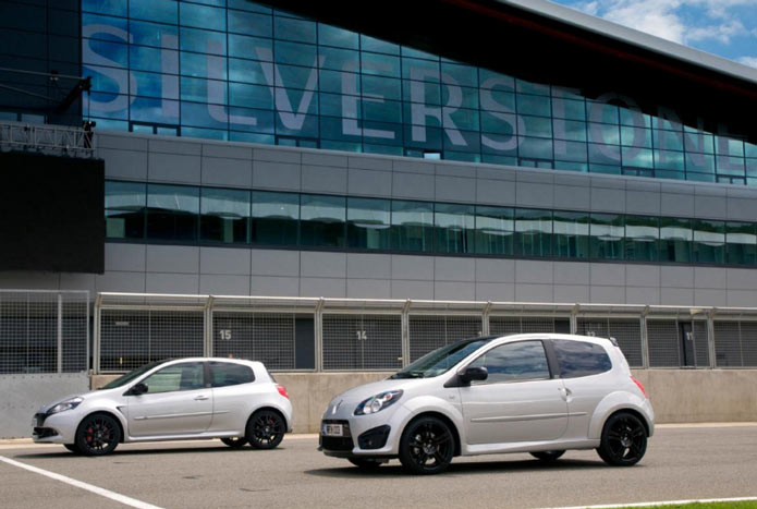 renaul clio rs 200 e twingo rs 133 silvertone special edition