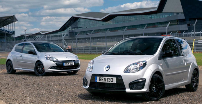 renaul clio rs 200 e twingo rs 133 silvertone special edition