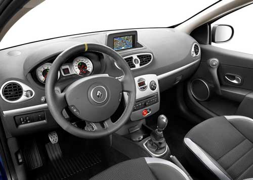 interior renault clio 2009