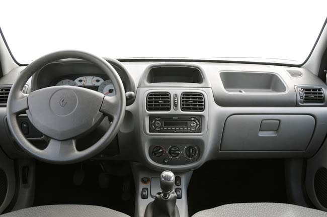 interior painel renault clio