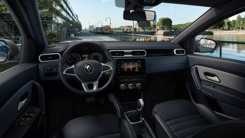 duster oroch 2022 interior