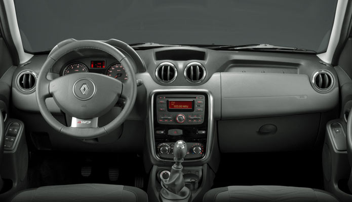 interior renault duster 4x4 2012