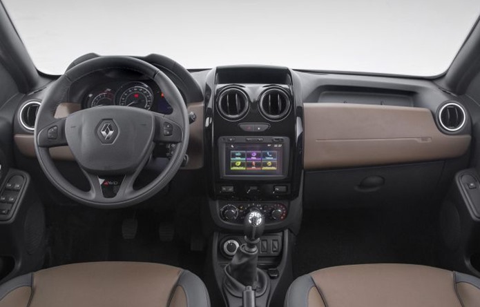 novo renault duster 2016 interior