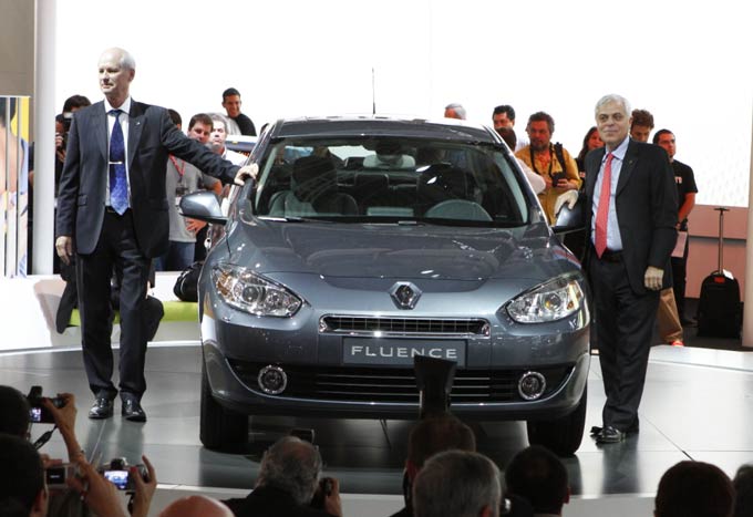 renault fluence salão do automóvel 2010