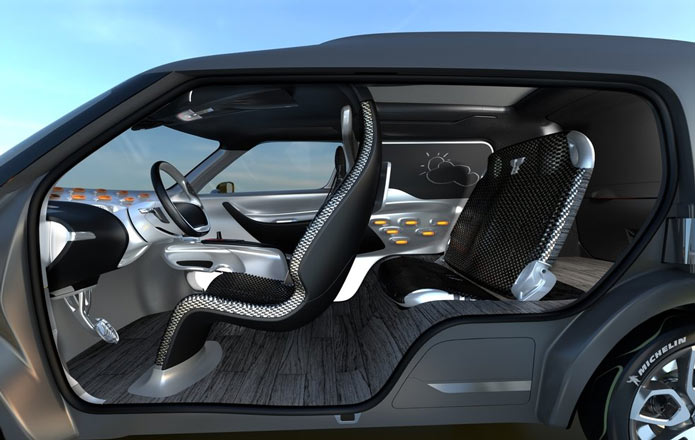 renault frendzy concept interior