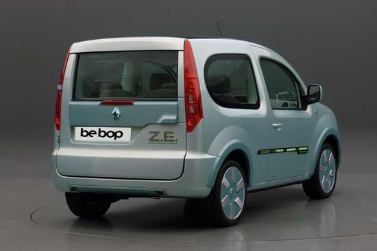 renault kagoo eletric/ renault be bop concept