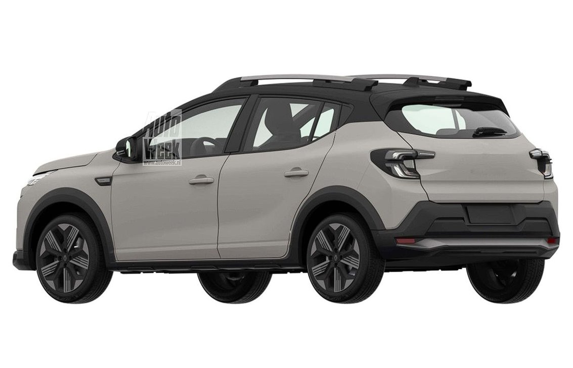 RENAULT CAPTUR esprit Alpine gris Cassiopée & toit noir 1/43 2024 Norev