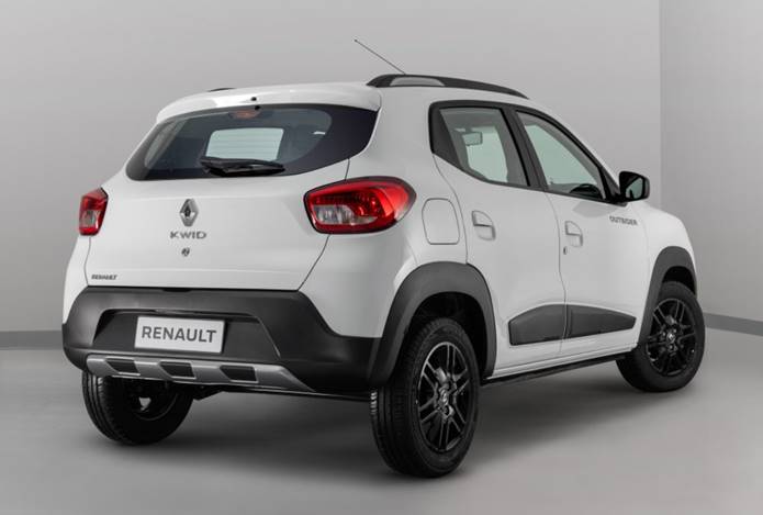 renault kwid outsider traseira