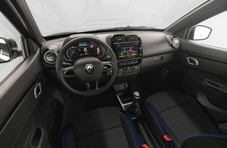 renault kwid 2023 interior painel