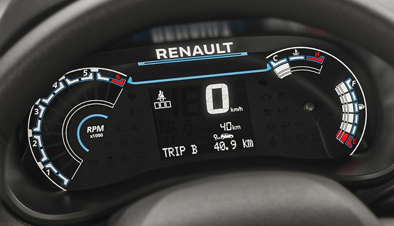 renault kwid 2023 interior painel de instrumentos