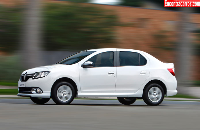 renault logan 2015 branco