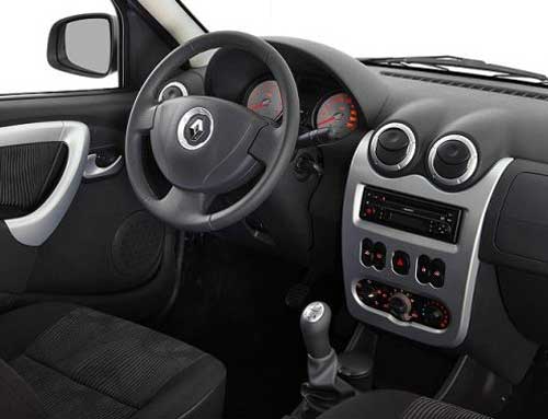 interior novo renault logan