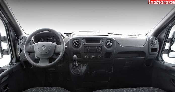 novo renault master interior