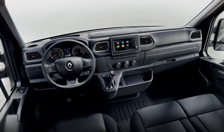 renault master 2022 interior