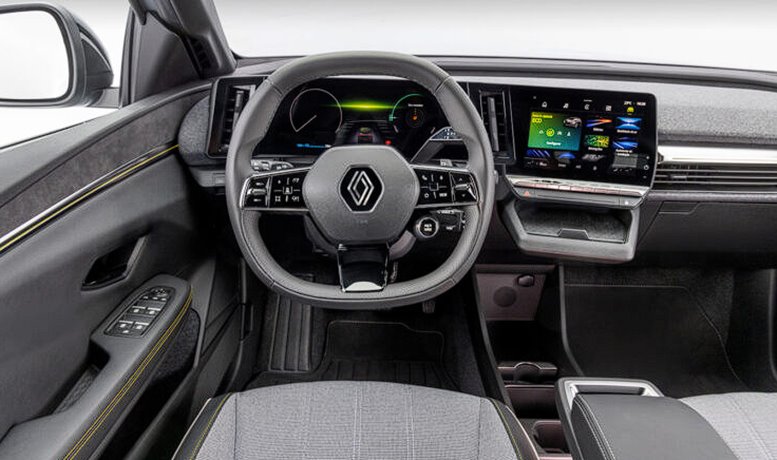 renault megane e-tech interior