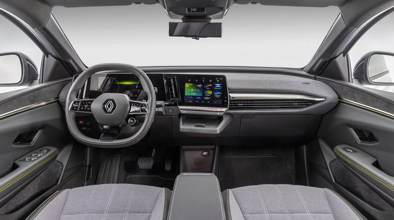 renault megane e-tech interior