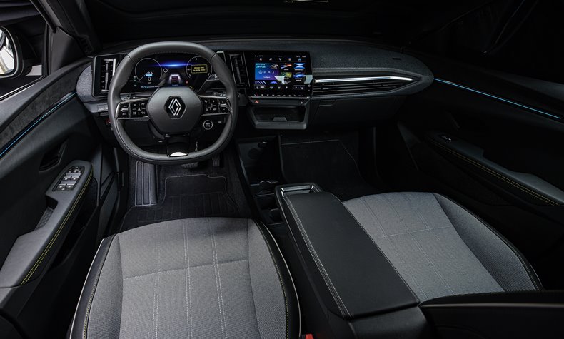 renault megane e-tech interior