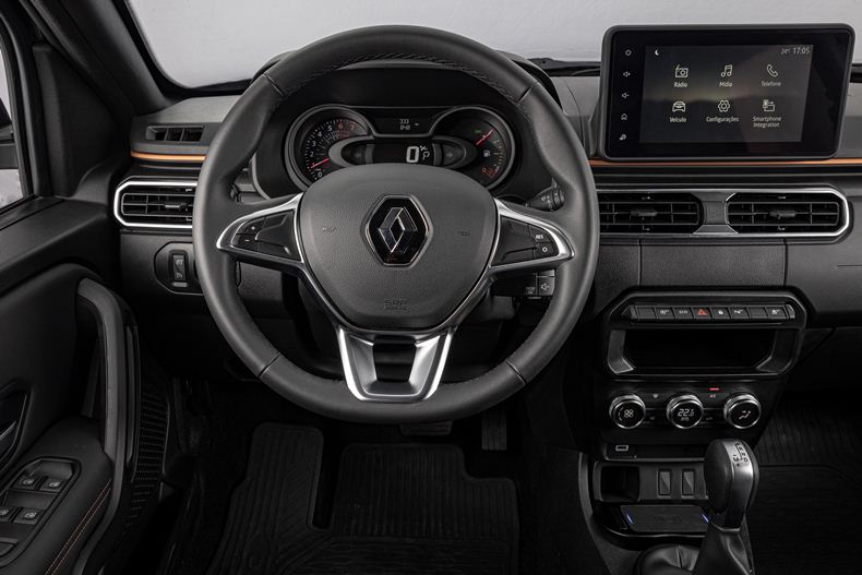 renault oroch 2023 interior