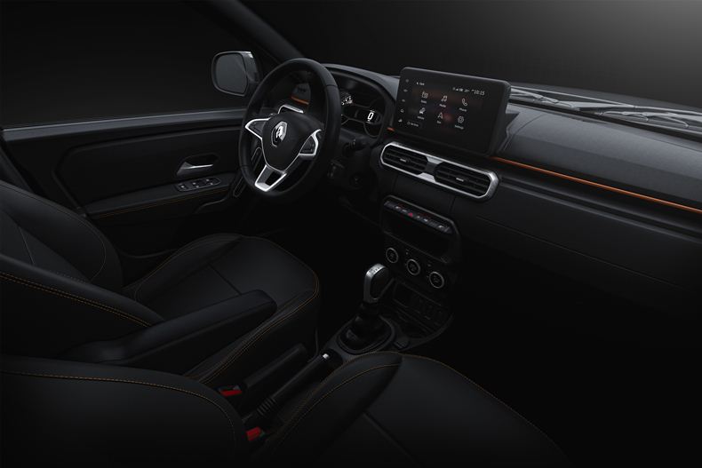 renault oroch outsider 2023 interior painel 