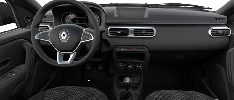 renault oroch pro 2023 interior painel