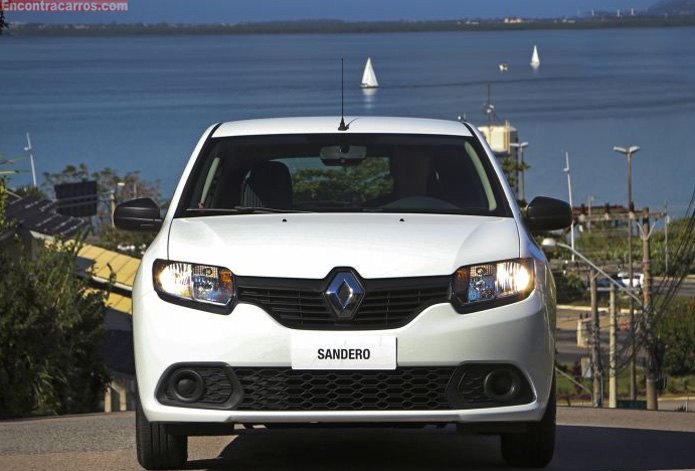 novo renault sandero 2015 expression branco