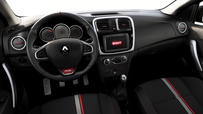 renault sandero rs interior