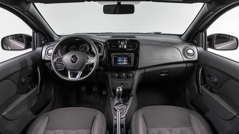 renault sandero stepway zen 1.0 2023 interior painel