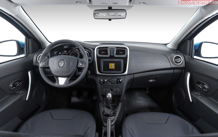 novo renault sandero interior painel