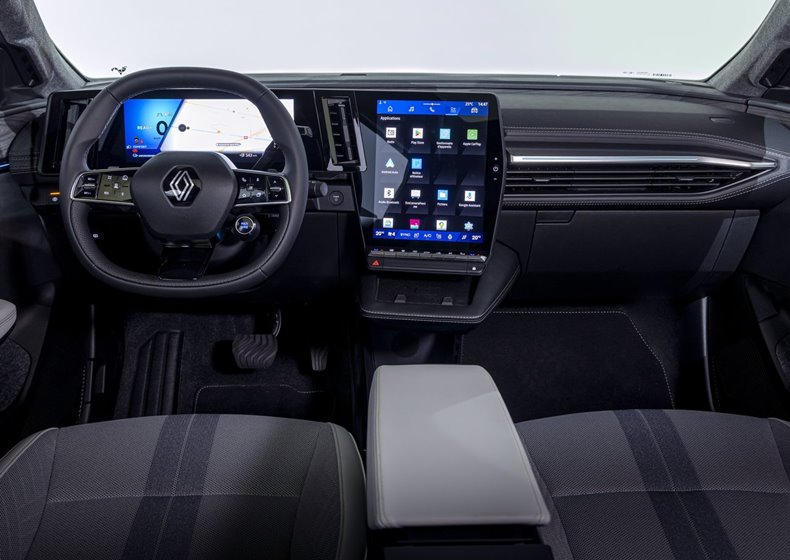 renault scenic e tech 2024 interior painel dashboard 