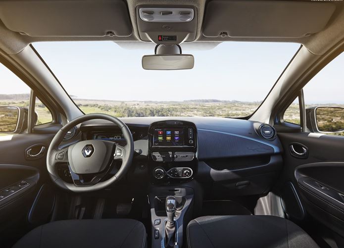 renault zoe 2020 interior painel