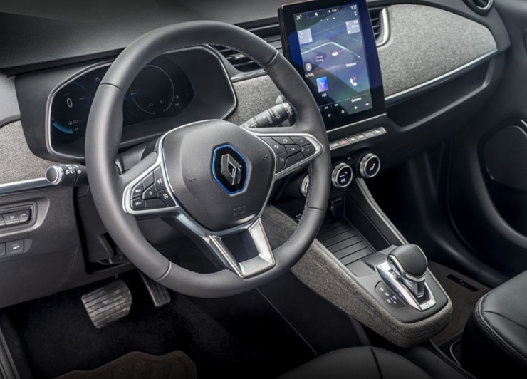 renault zoe 2022 interior painel