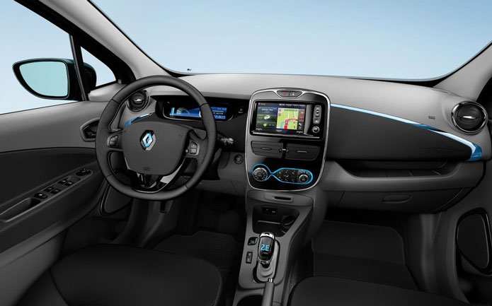 renault zoe interior