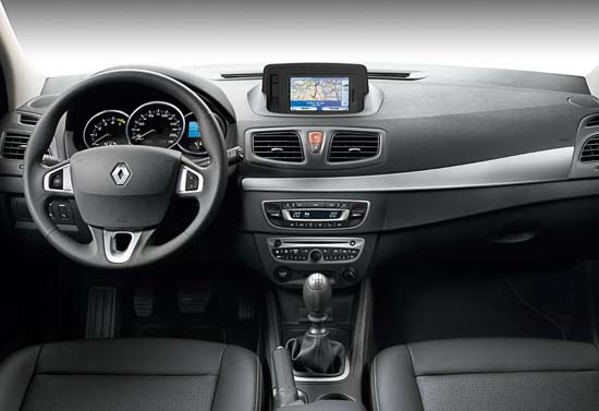 interior renault fluence