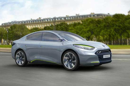 renault fluence zero emission concept