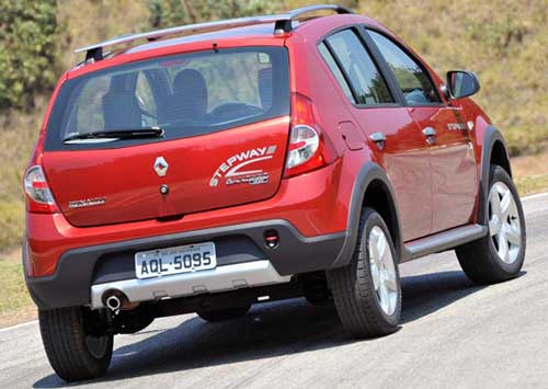 sandero stepway traseira