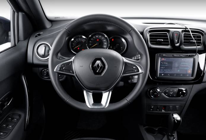 novo renault sandero 2020 interior