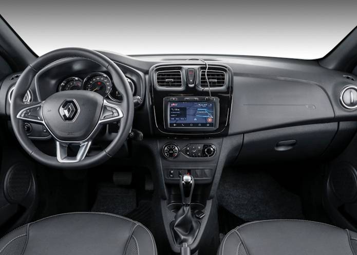 novo renault sandero 2020 interior