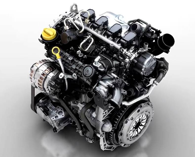 motor 1.3 turbo TCe renault captur 2022