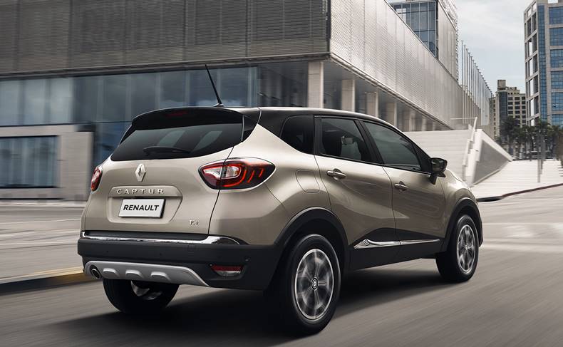 renault captur 2022 traseira