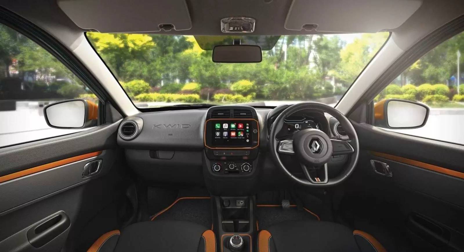 Renault Kwid 2020 na Índia tem novo visual ousado