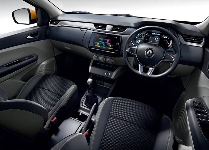 renault triber interior painel