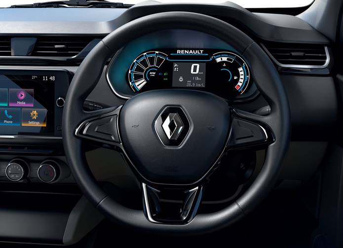 renault triber interior painel